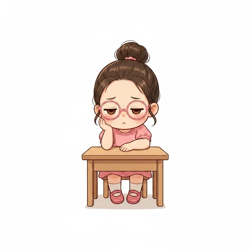 つまらない のイラスト