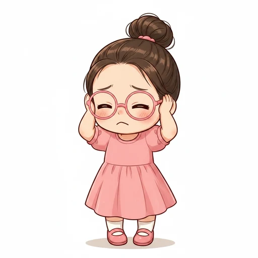 うるさい のイラスト