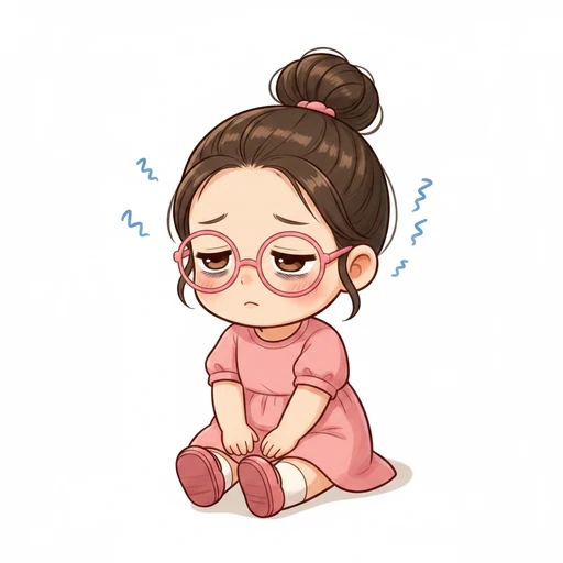 弱い のイラスト