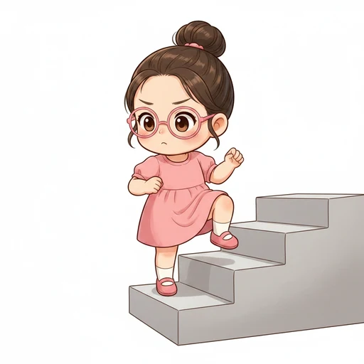 上がる のイラスト