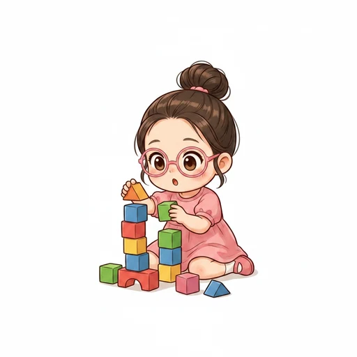 積む のイラスト