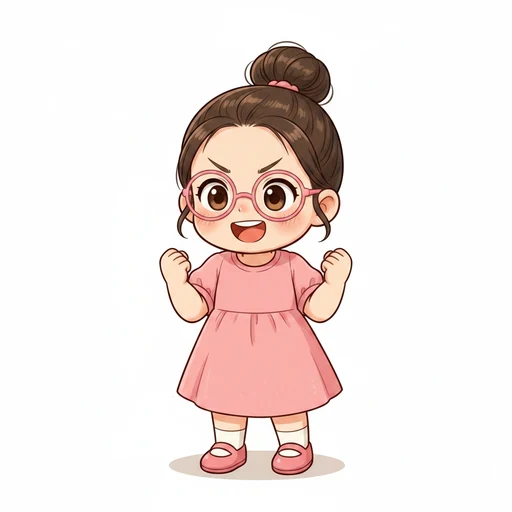 頑張る のイラスト