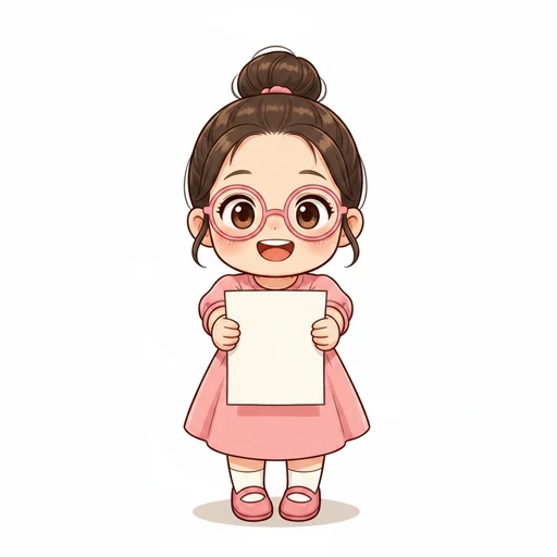 見せる のイラスト