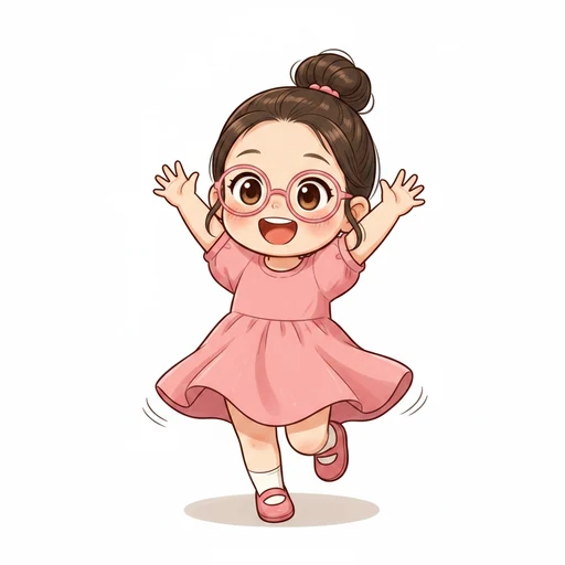踊る のイラスト