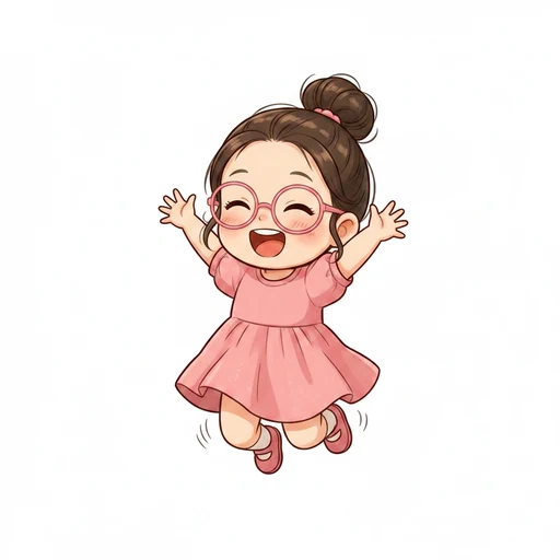 喜ぶ のイラスト